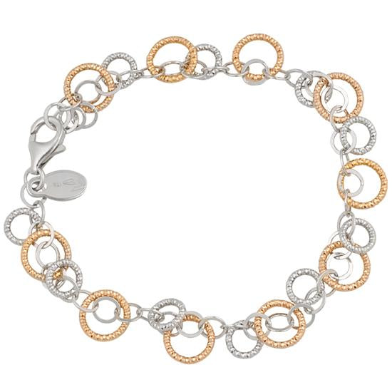 Sparkling ring bracelet