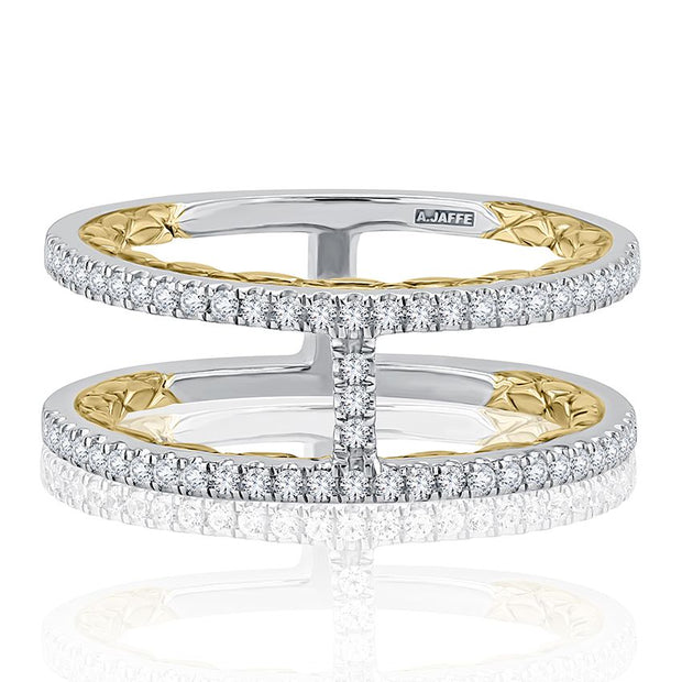 Stunning double band anniversary ring (Test Product)