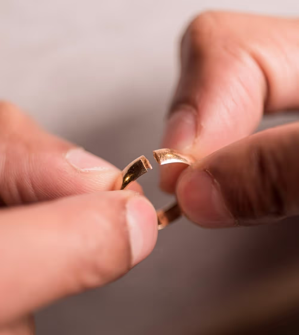 Expert jewelry repair services including ring sizing, stone setting, and chain repair at Silverstone Jewelers